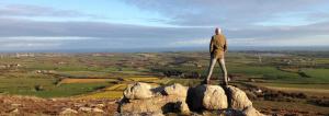 Aging hipster, Chapel Carn Brea
