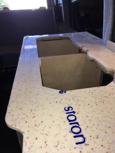 Storon Fiesta worktops.